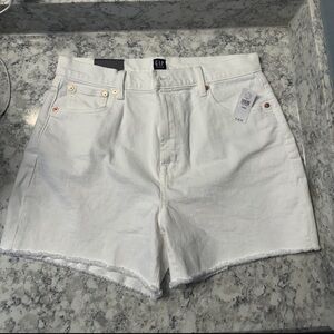 GAP Women's White Jean Shorts